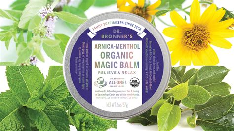 Healing magic balm with arnica and menthol